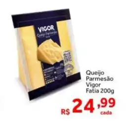 Shibata Supermercados Queijo Parmesão Vigor Fatia oferta