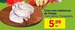 Carrefour Coxa com sobrecoxa de frango oferta