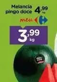 Melancia pingo doce