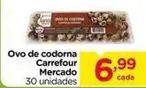 Carrefour Carrefour mercado - ovo de codorna oferta