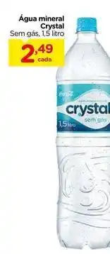 Carrefour Crystal - água mineral oferta