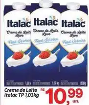 Fort Atacadista Italac - creme de leite oferta