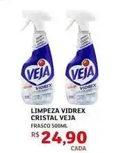 Assaí Atacadista Veja - limpeza cristal oferta