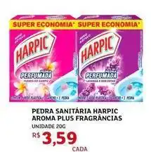 Assaí Atacadista Novo - pedra sanitaria harpic aroma plus fragrancias oferta