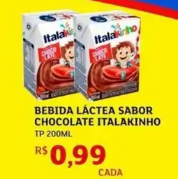 Assaí Atacadista Bebida láctea sabor chocolate italakinho oferta