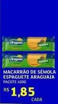 Assaí Atacadista Araguaia - macarrão de semola oferta