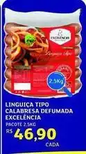Assaí Atacadista Excelencia - linguiça tipo calabresa defumada oferta