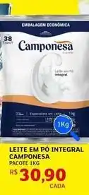Assaí Atacadista Camponesa - leite em po integral oferta