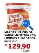 Assaí Atacadista Puro - margarina com sal sabor manteiga 70% lipídios puro sabor oferta