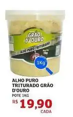 Assaí Atacadista Grão de ouro - alho puro triturado oferta