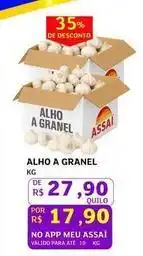Assaí Atacadista A granel - alho oferta