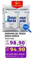 Assaí Atacadista Dona maria - farinha de trigo oferta