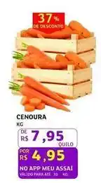 Assaí Atacadista De - cenoura oferta