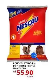 Assaí Atacadista Nestlé - achocolatado em po nescau oferta
