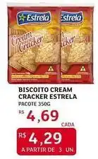 Assaí Atacadista Estrela - biscoito cream cracker oferta