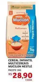 Assaí Atacadista Nestlé - cereal infantil multicereais mucilon oferta
