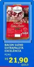Assaí Atacadista Excelencia - bacon suino extrapaleta oferta