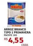 Assaí Atacadista Primavera - arroz branco tipo 1 oferta