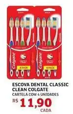 Assaí Atacadista Colgate - escova dental classic clean oferta