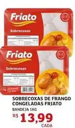 Assaí Atacadista Friato - sobrecoxas de frango congeladas oferta