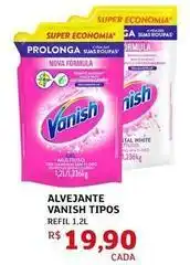 Assaí Atacadista Vanish - alvejante tipos oferta