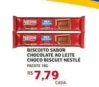 Assaí Atacadista Nestlé - biscoito sabor chocolate ao leite choco biscuit oferta