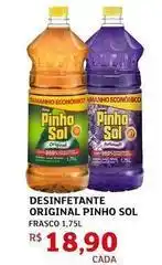 Assaí Atacadista Pinho sol - desinfetante original oferta
