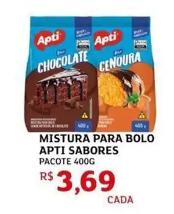Assaí Atacadista Mistura para bolo apti sabores oferta