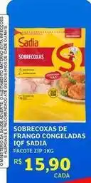 Assaí Atacadista Sadia - sobrecoxas de frango congeladas iof oferta