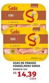 Assaí Atacadista Sadia - asas de frango congeladas oferta