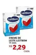 Assaí Atacadista Leitbom - creme de leite oferta