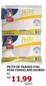 Assaí Atacadista Guibon - peito de frango com osso congelado oferta