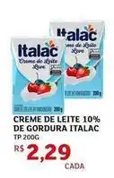 Assaí Atacadista Italac - creme de leite 10% de gordura oferta