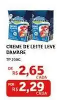 Assaí Atacadista Damare - creme de leite leve oferta