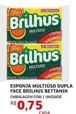 Assaí Atacadista Brilhus - esponja multiuso dupla face oferta