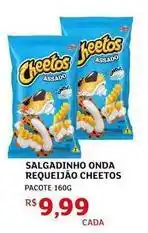 Assaí Atacadista Cheetos - salgadinho onda requeijão oferta