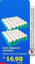 Assaí Atacadista Ovos brancos grandes oferta