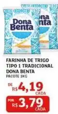 Assaí Atacadista Dona benta - farinha de trigo tipo 1 tradicional oferta