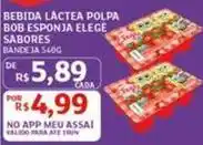Assaí Atacadista Sabores - bebida láctea polpa bob esponja elegé oferta