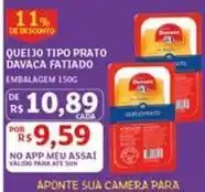 Assaí Atacadista Davaca - queijo tipo prato oferta