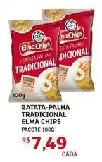 Assaí Atacadista Elma chips - batata-palha tradicional oferta
