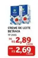 Assaí Atacadista Betânia - creme de leite oferta