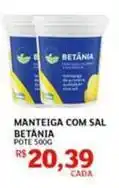 Assaí Atacadista Betânia - manteiga com sal oferta