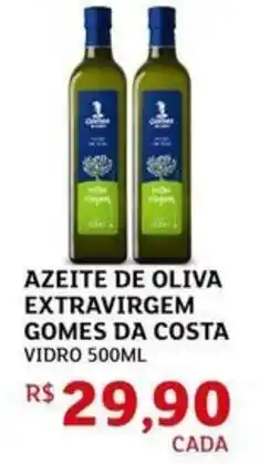 Assaí Atacadista Azeite de oliva extravirgem gomes da costa vidro oferta