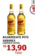 Assaí Atacadista Pitú - aguardente sabores oferta