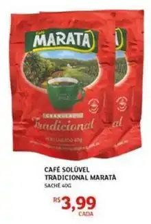 Assaí Atacadista Maratá - café solúvel tradicional oferta