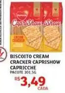 Assaí Atacadista Cracker - biscoito cream caprishow oferta