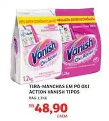 Assaí Atacadista Vanish - tira-manchas em pó oxi action tipos oferta