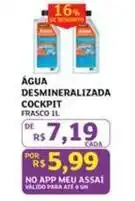 Assaí Atacadista De - agua desmineralizada oferta