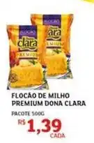 Assaí Atacadista Dona clara - flocao de milho premium oferta